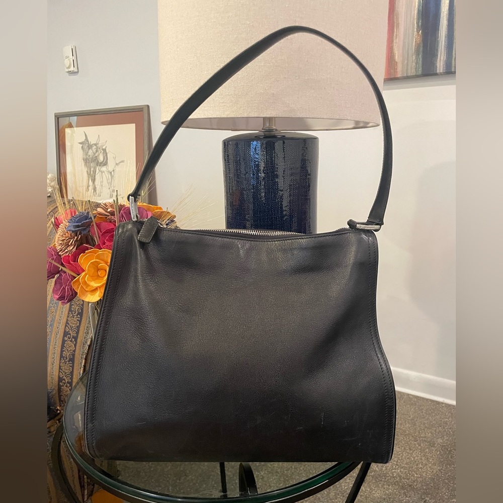 Vintage Coach 1999 USA Monterey Cowhide Leather Purse 6143